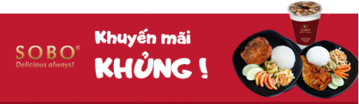 SOBO khuyến mãi khủng